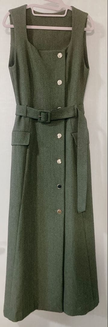 FRAY I.D ダブルヘリンボーンジレワンピース