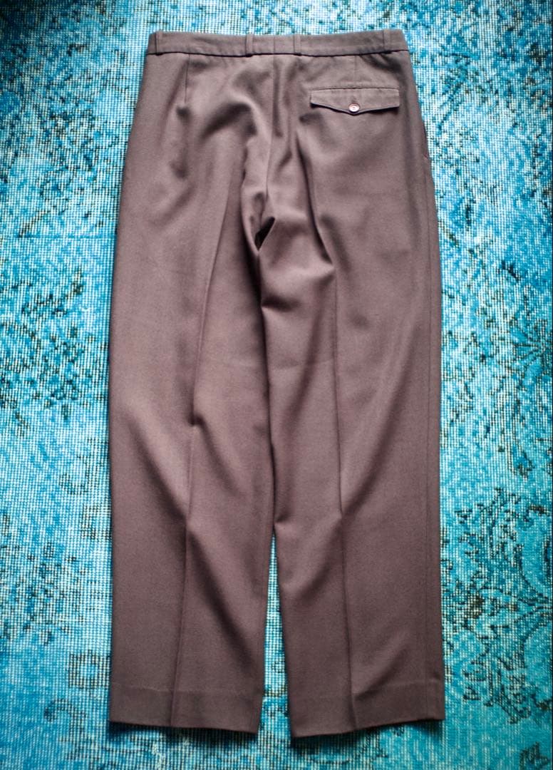 パンツ 80s 90s EURO \"MUNDI\" 3-tuck trousers