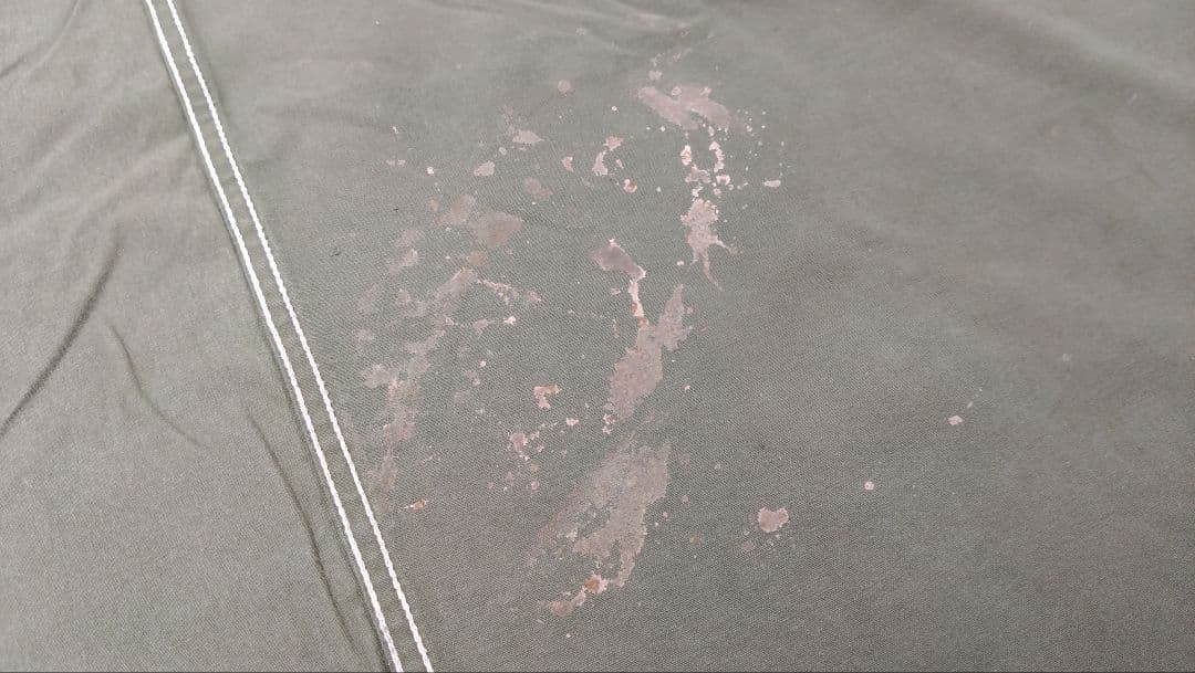 アメリカ軍 USパップテント幕のみ シェルターハーフ 軍幕②