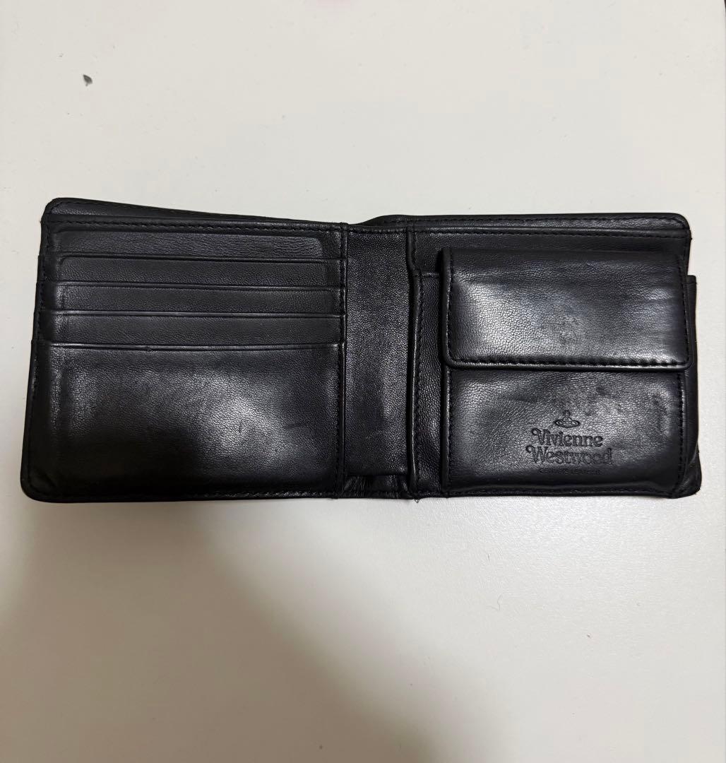Vivienne Westwood レザー二つ折り財布