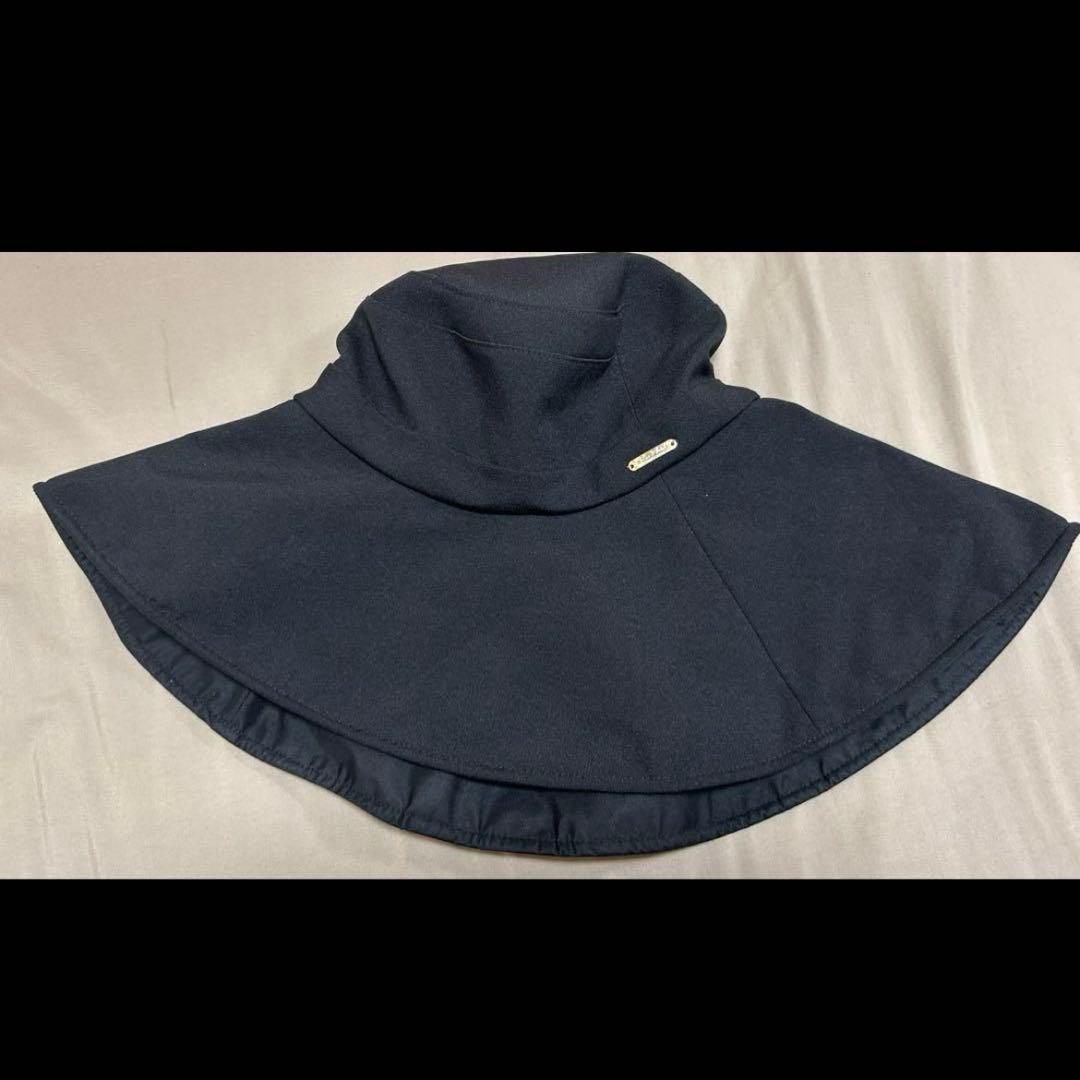 芦屋ロサブラン ワイドブリムハット 帽子