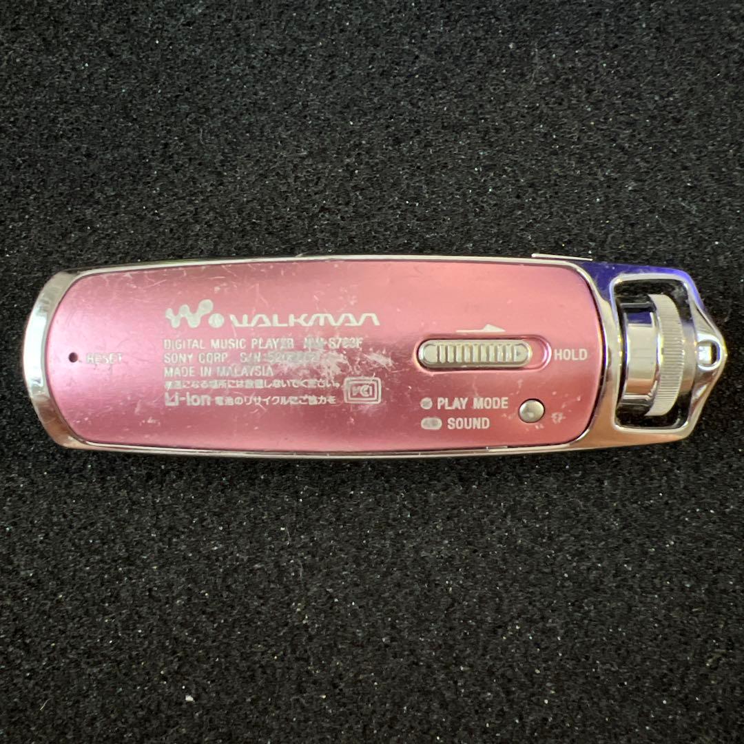 SONY ウォークマン　NW-S703F ピンク　本体　付属品　一部動作確認済