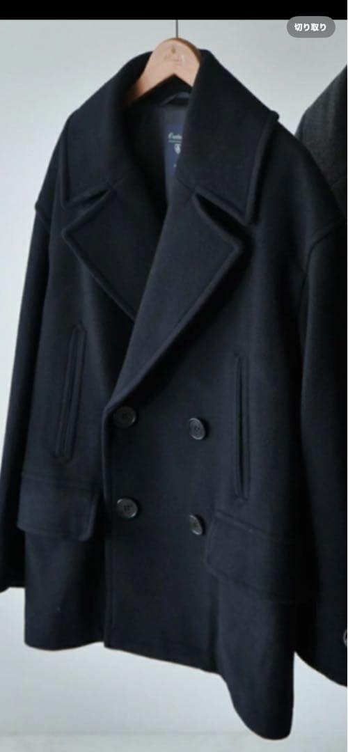 オーシバル ORCIVAL ライトウールモッサ ショート ピーコート　Bshop