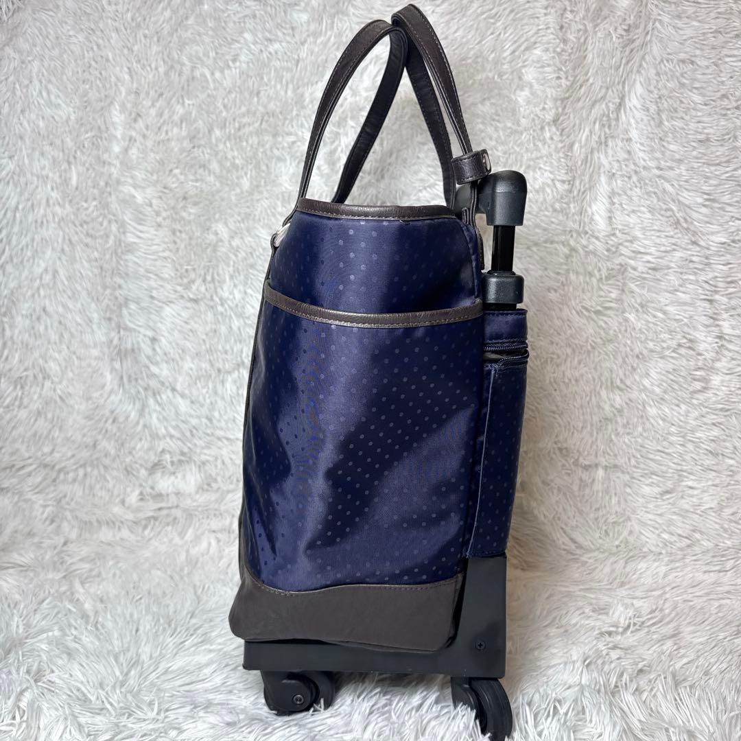 美品 スワニー 4輪 キャリーバッグ トートバッグ 2way ショッピングカート