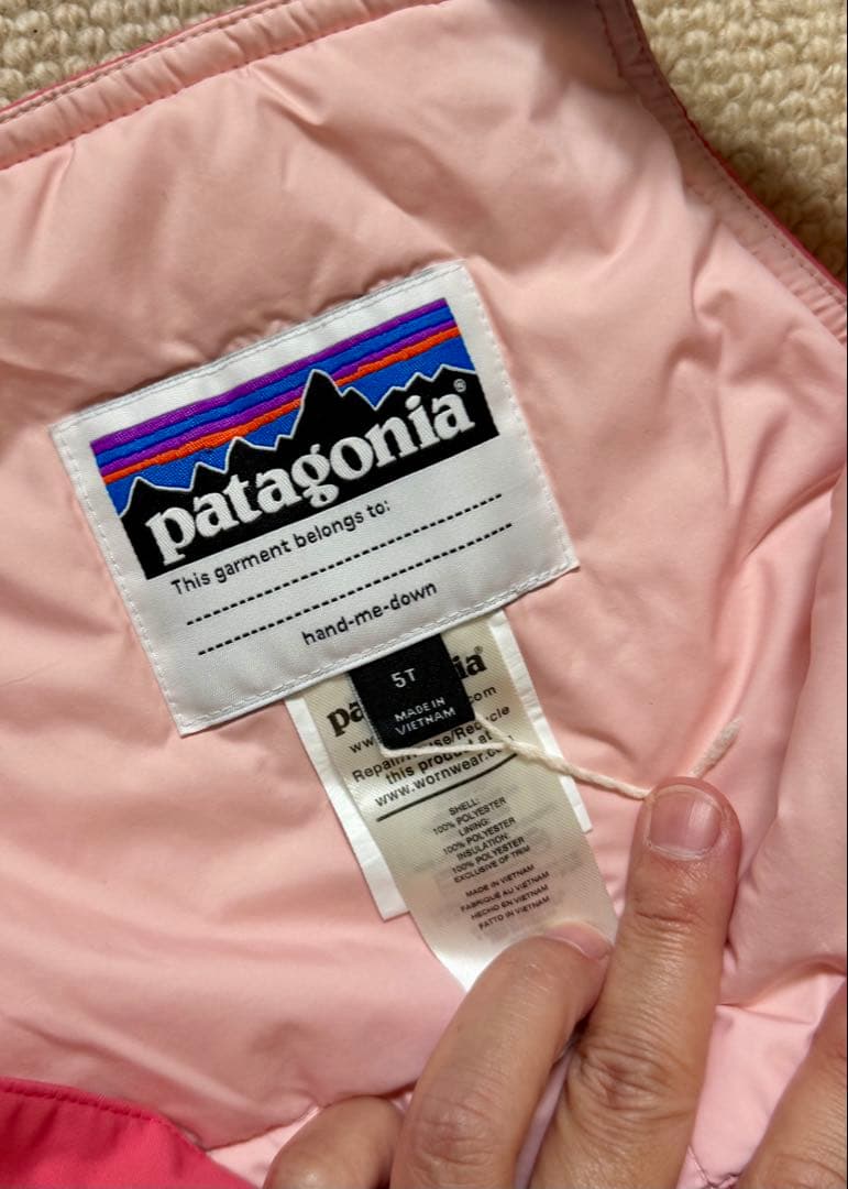 patagonia 子供用 スキーウェア 110cm