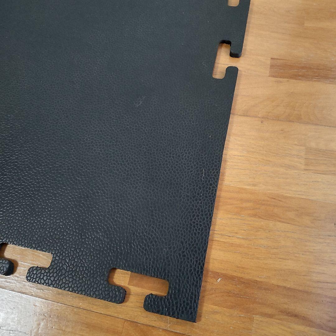 カット箇所あり2枚 ivanko イヴァンコ ブラック ラバー フロアマット