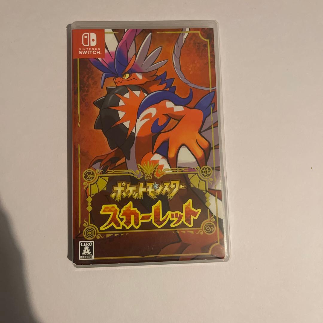 Switch Lite グレー ケースとポケモンスカーレットと充電器付き