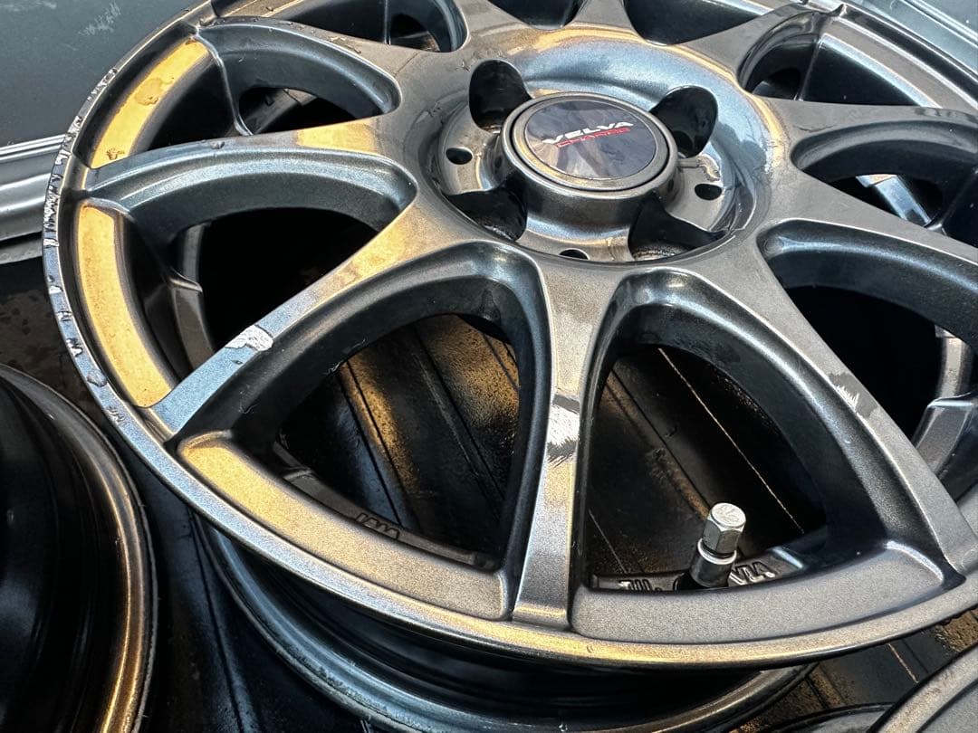 WEDS VELVA CHARGE 5.5j +38 PCD100 4枚