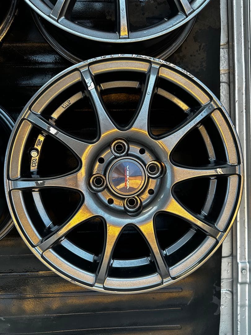 WEDS VELVA CHARGE 5.5j +38 PCD100 4枚