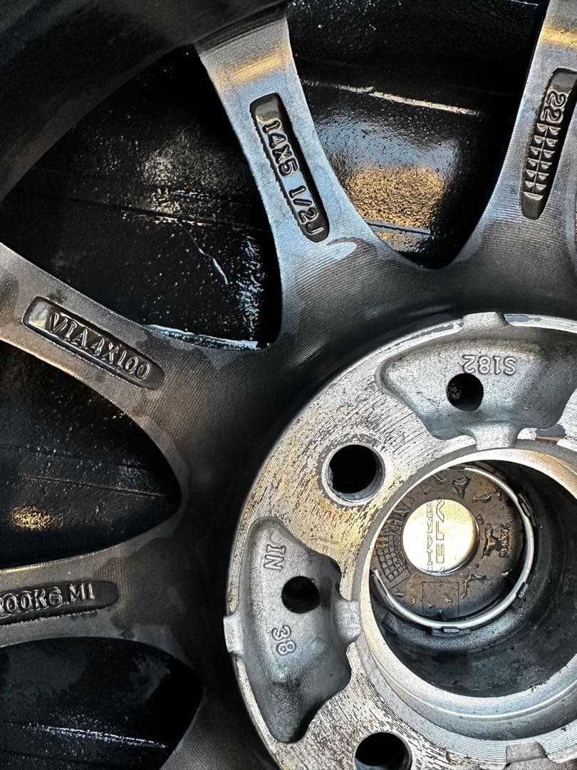 WEDS VELVA CHARGE 5.5j +38 PCD100 4枚