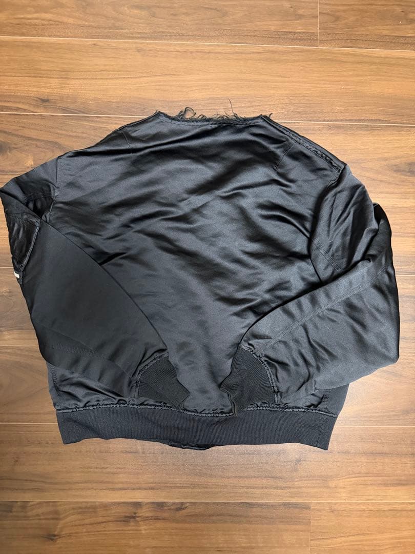 BLACK COMME des GARÇONS ノーカラー MA-1 ジャケット