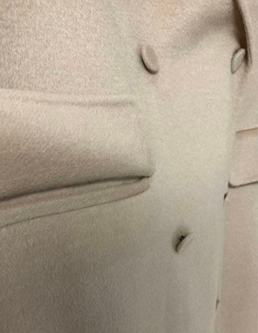 ミィ　　ZARA ベージュ ダブルブレスト ロングコート⭐︎新品