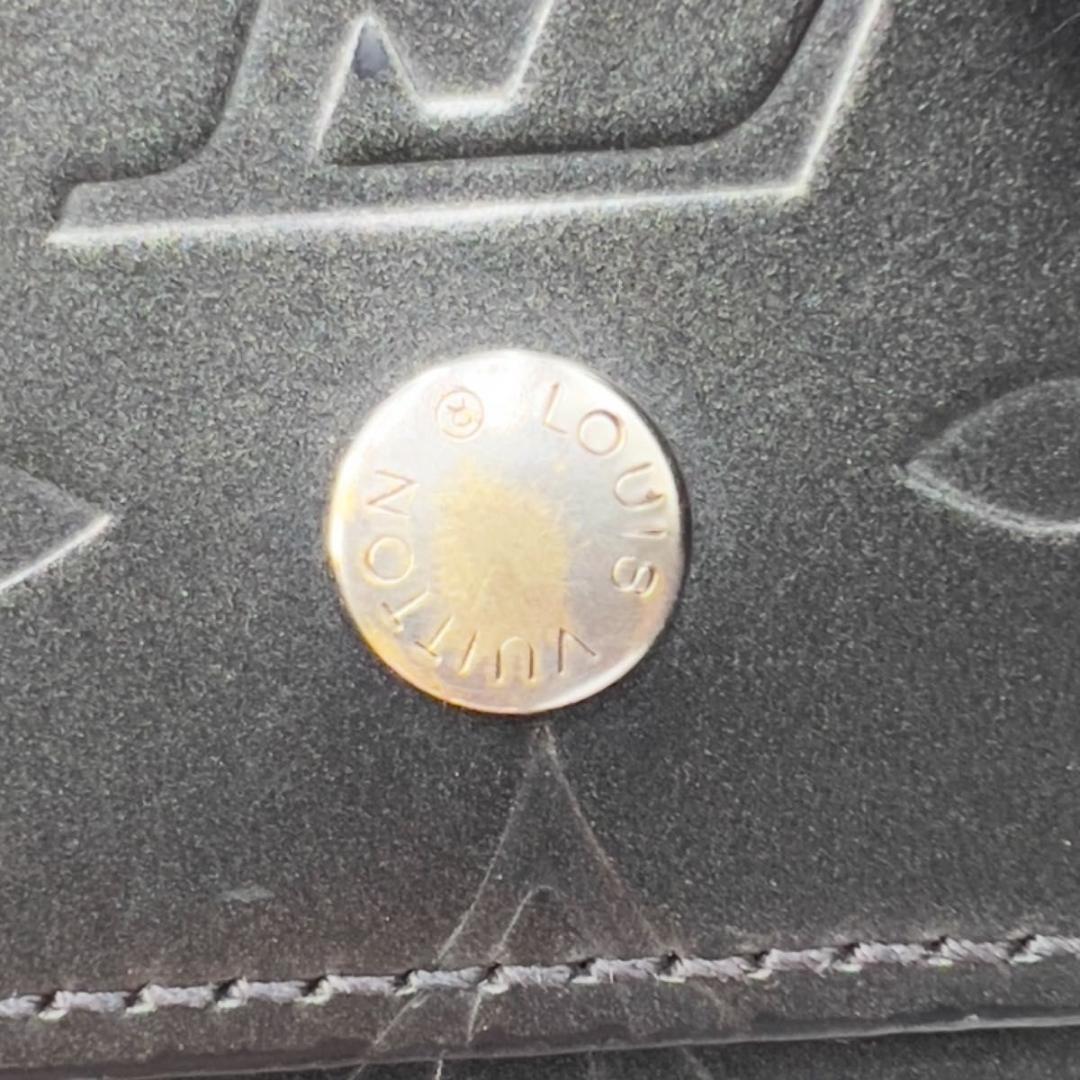 LOUIS VUITTON Wホック折り財布 モノグラム エクリプス