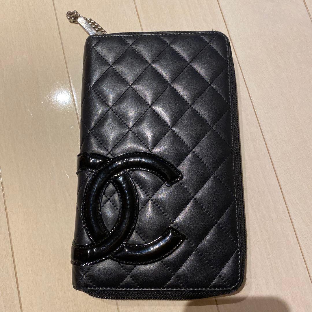 CHANEL 長財布　ブラック