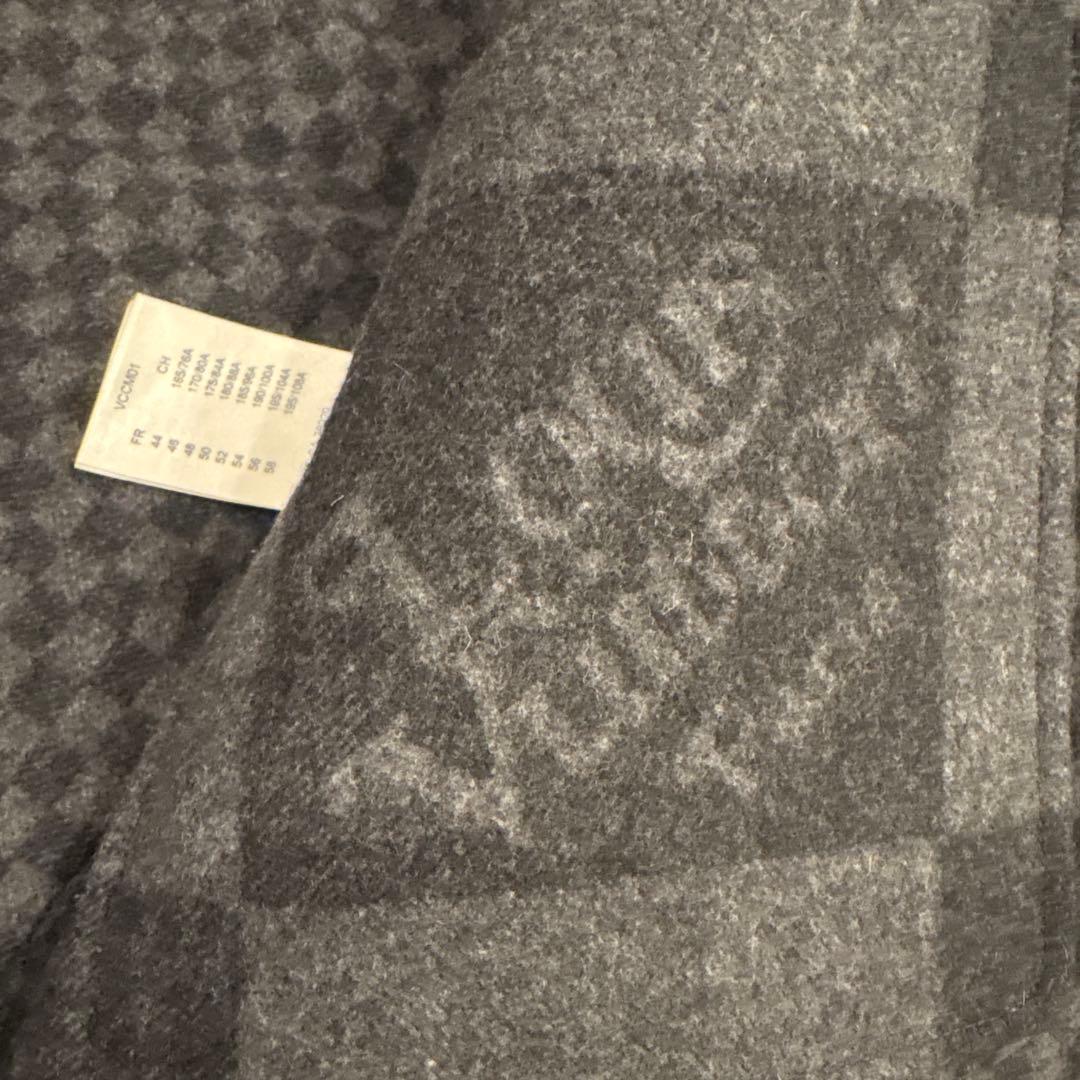 【極美品】LOUIS VUITTON チェック柄ダッフルコート