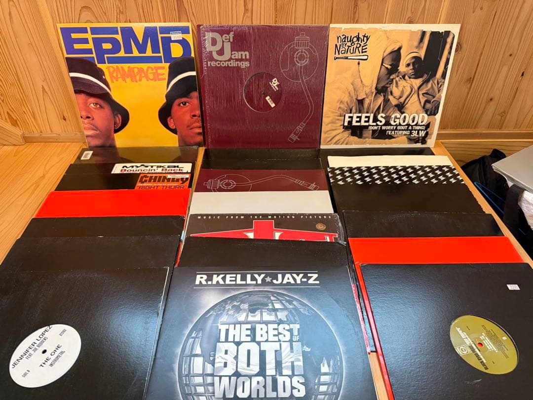 レコードまとめ売り　hiphop R &B 50枚セット