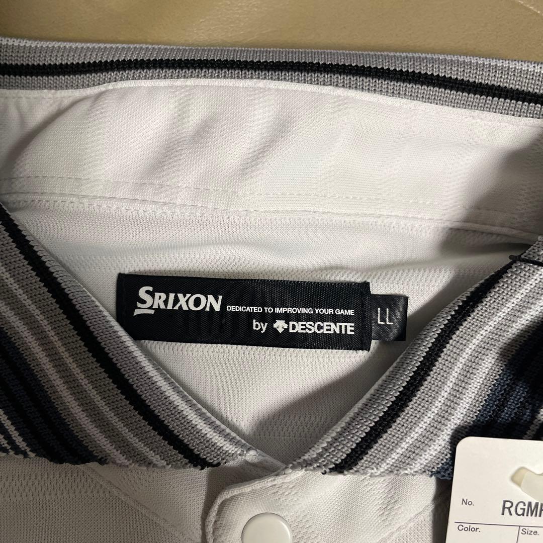 【未使用】SRIXONスリクソンポロシャツRGMPJA18/LL/グレー系