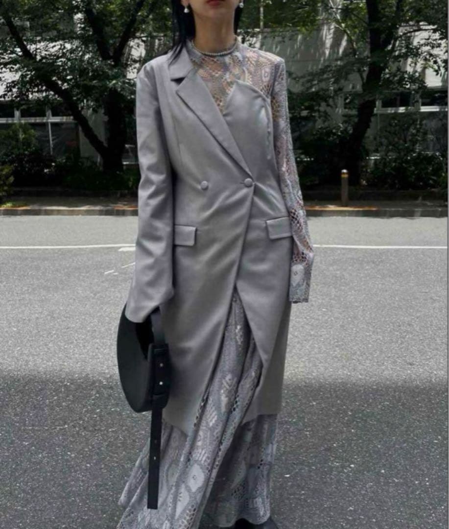 スーツ・フォーマル・ドレス UND SUIT DOCKING LACE DRESS / Ameri