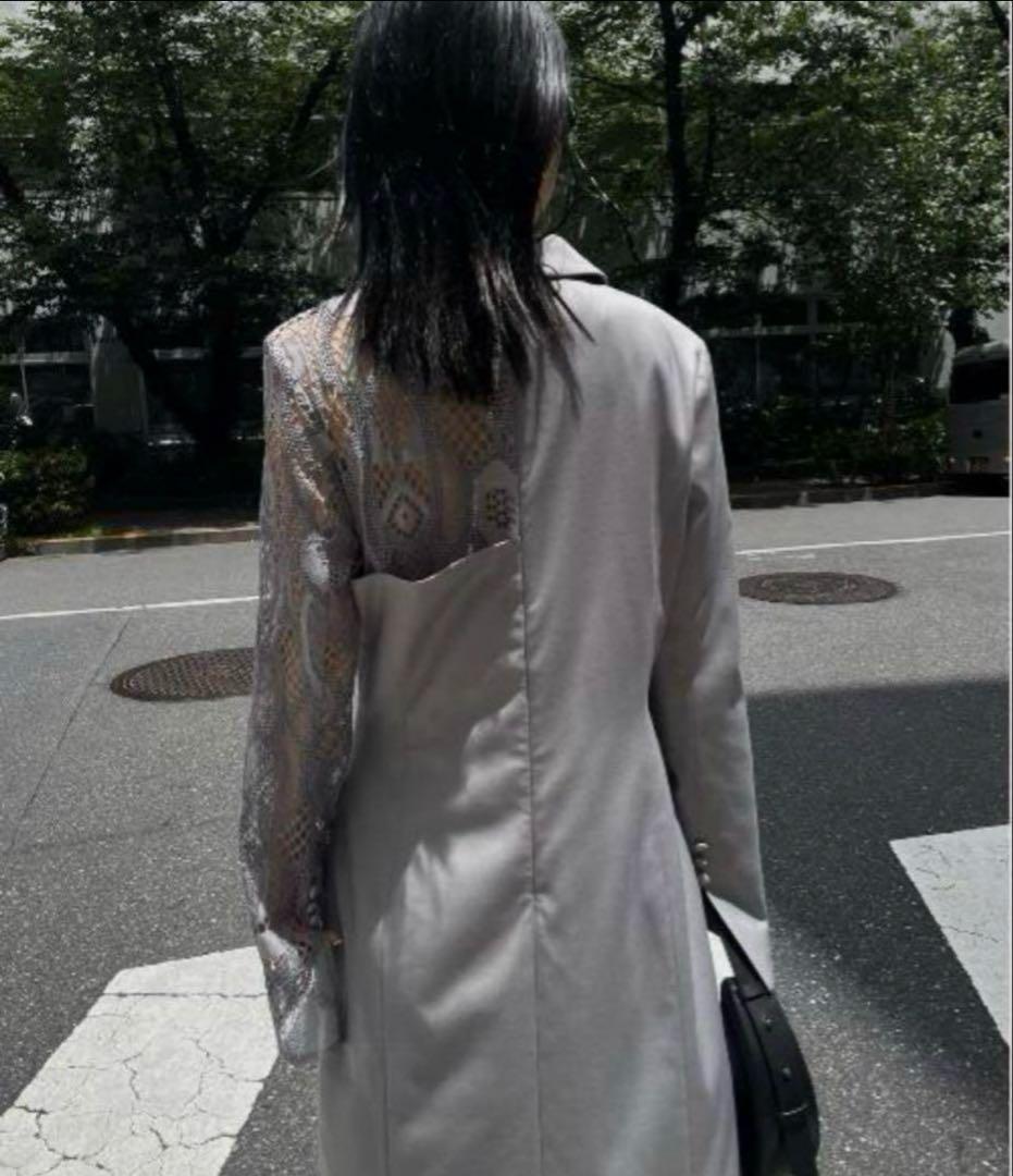 スーツ・フォーマル・ドレス UND SUIT DOCKING LACE DRESS / Ameri