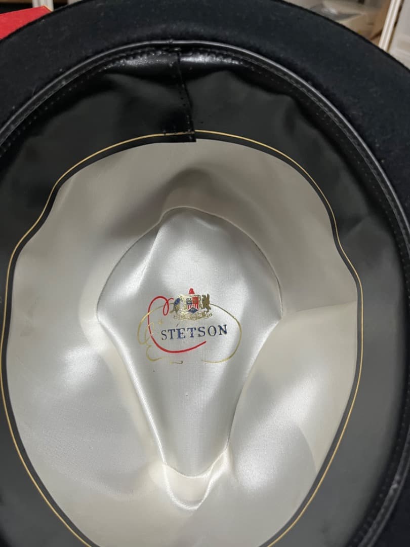 Stetson ステットソン ウールフェルトハット BK　７　１／４