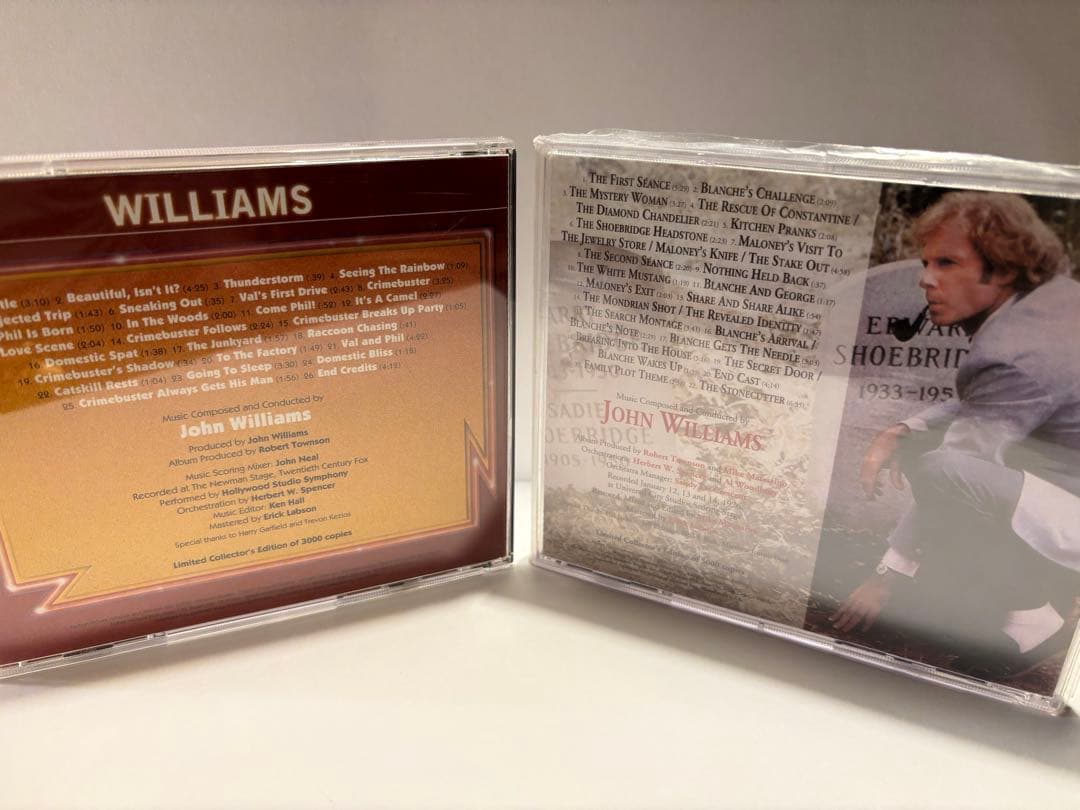 ジョン・ウィリアムズ ハートビーブス　ファミリープロット　2枚セット☆