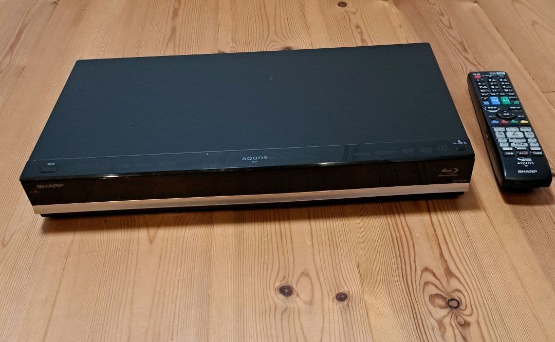 SHARP AQUOS ブルーレイプレーヤー 本体 BD-W580