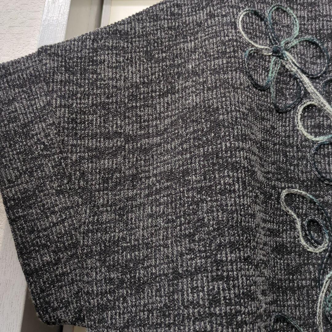 秋物　Lemage オシャレデザイン　半袖チュニック　3Lサイズ