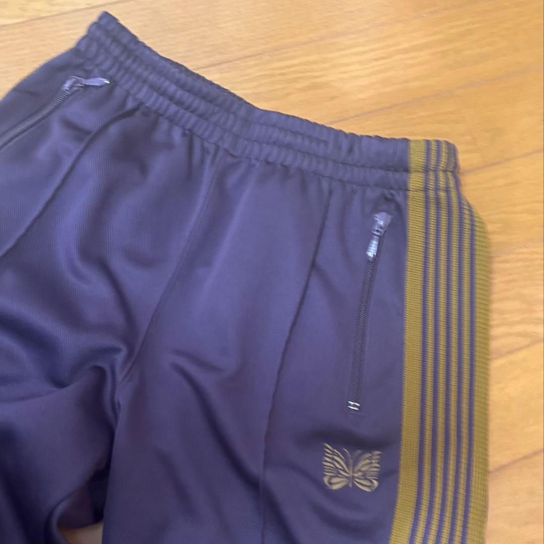 Needlesニードルス トラックパンツ XS パープル イエロー ストレート