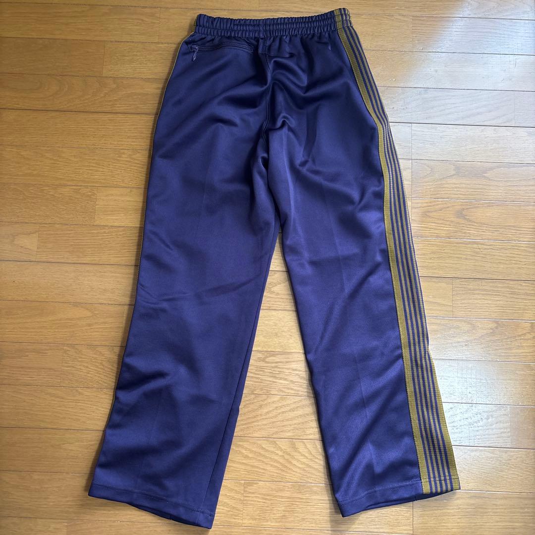 Needlesニードルス トラックパンツ XS パープル イエロー ストレート