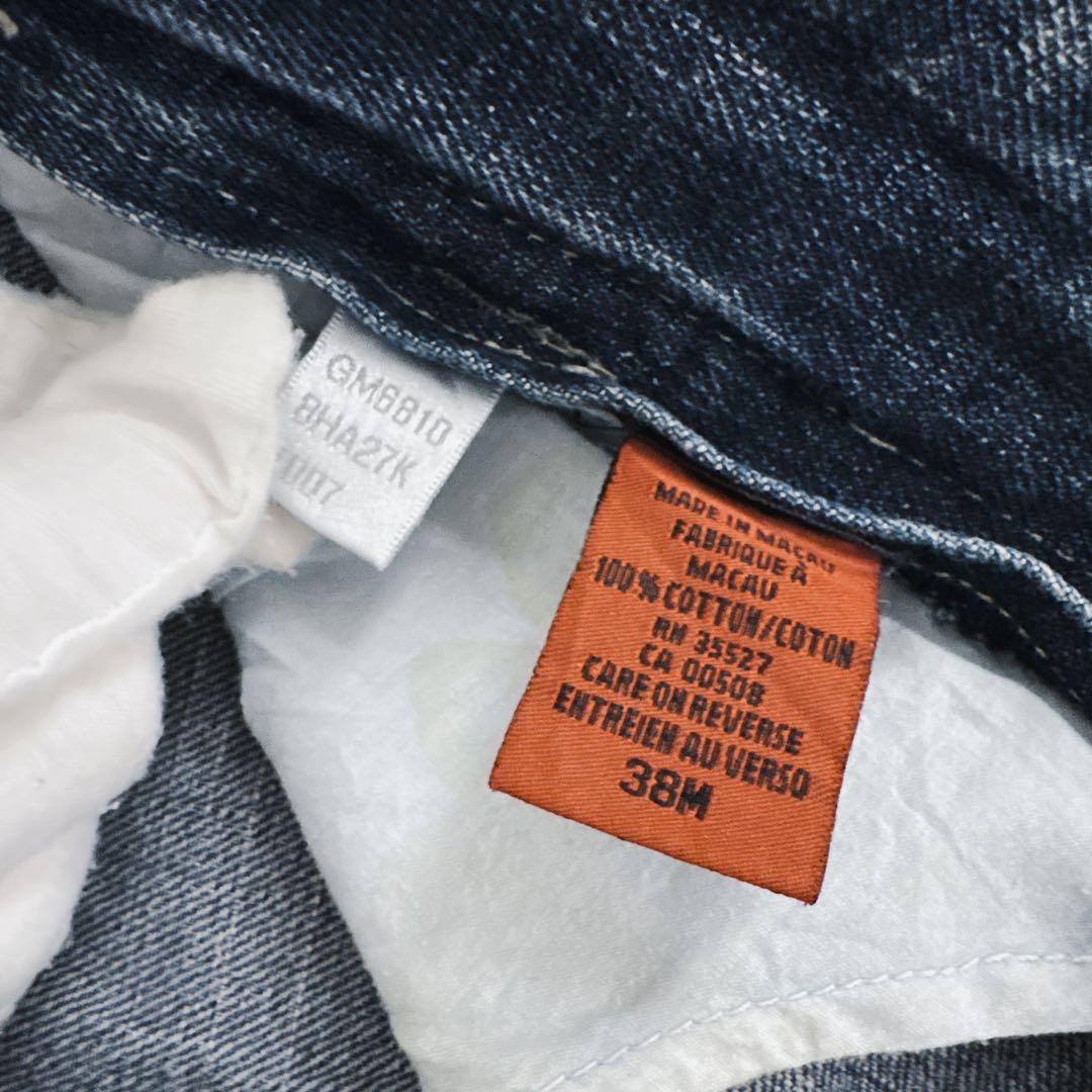 マリテフランソワジルボー シャトルパンツ 極太w38バギーデニム