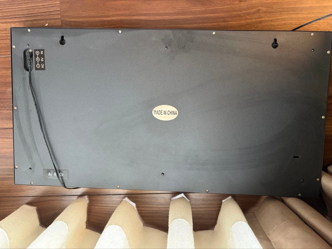 【希少】JDL LED CLOCK デジタル壁掛け時計 カレンダー