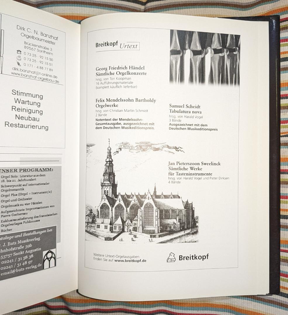 【高額希少本】オルガン事典～★パイプオルガン 大型ドイツ語洋書