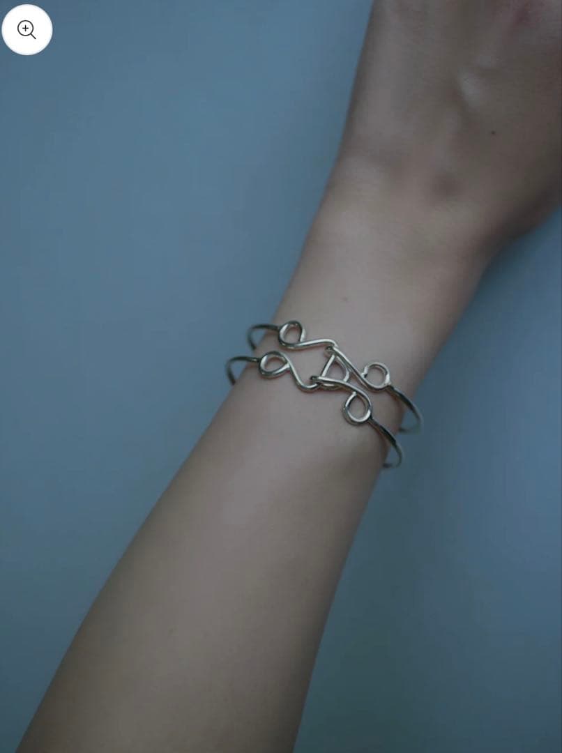 アクセサリー ritsuko karita Silver Hook bangle