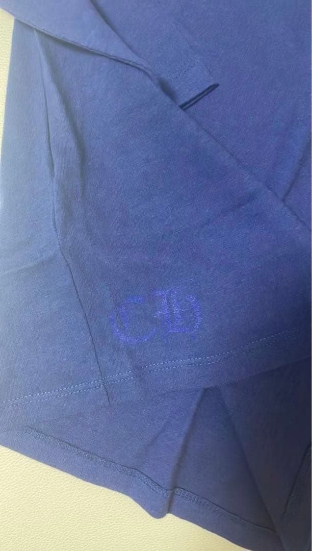 Chrome Hearts 新作　カットソー　トレーナー　ブルー　クロムハーツ