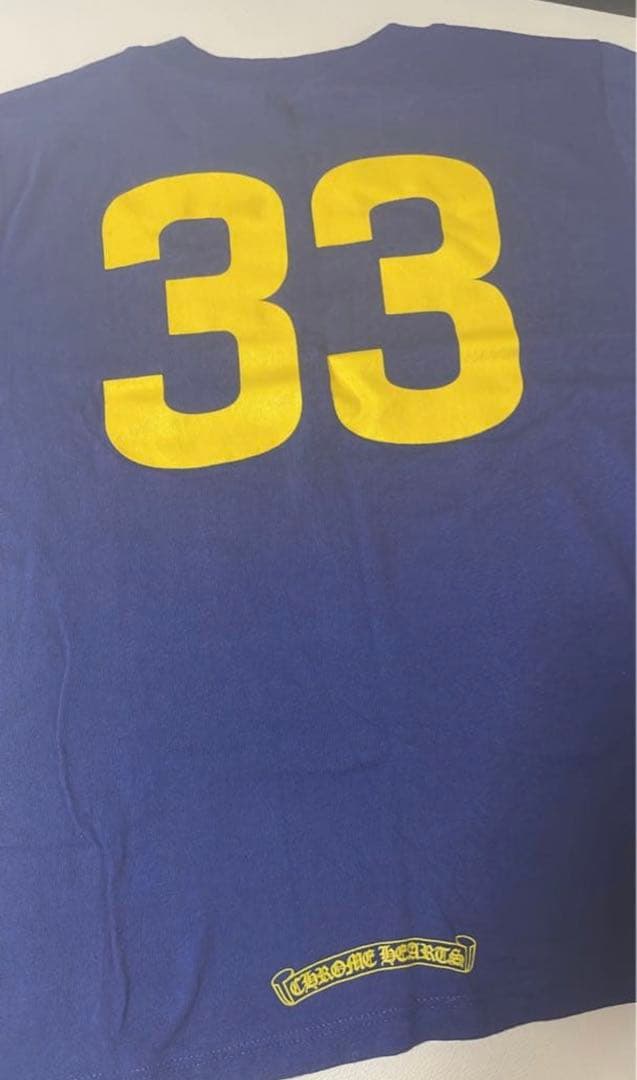 Chrome Hearts 新作　カットソー　トレーナー　ブルー　クロムハーツ