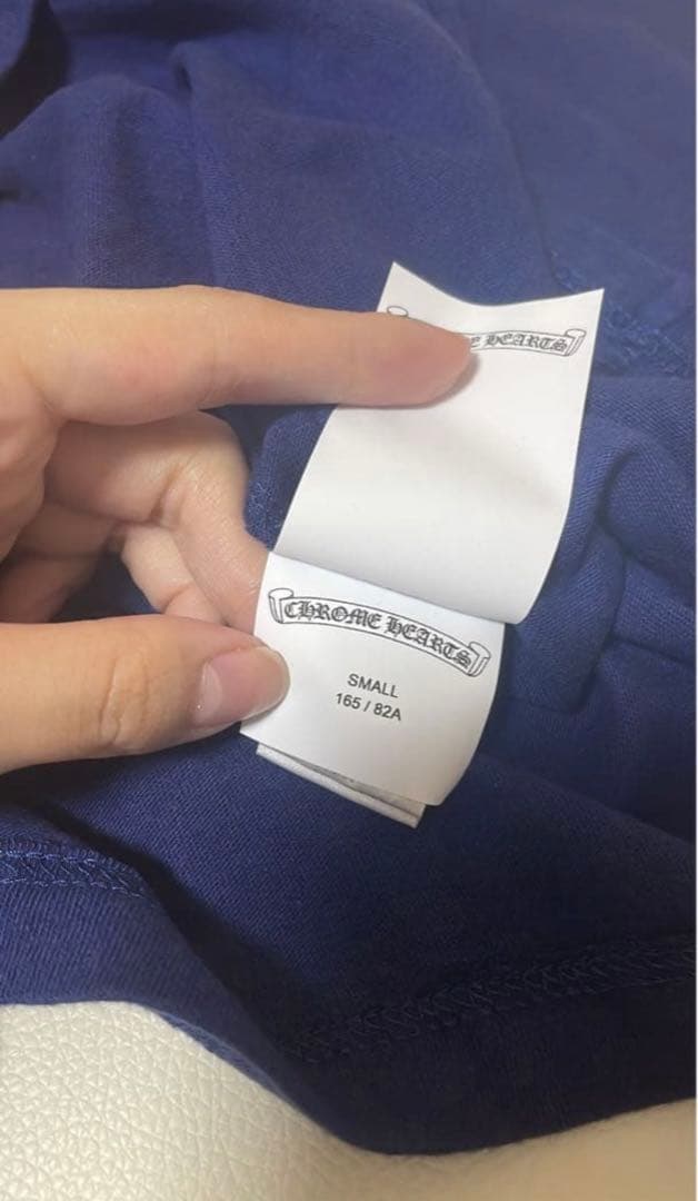 Chrome Hearts 新作　カットソー　トレーナー　ブルー　クロムハーツ