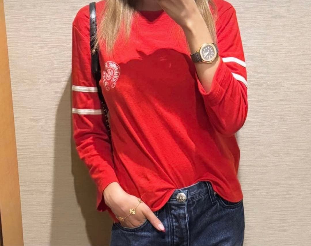 Chrome Hearts 新作　カットソー　トレーナー　ブルー　クロムハーツ