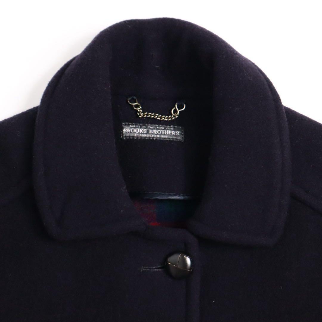 80s 90s Brooks Brothers 英国製 ウールステンカラーコート