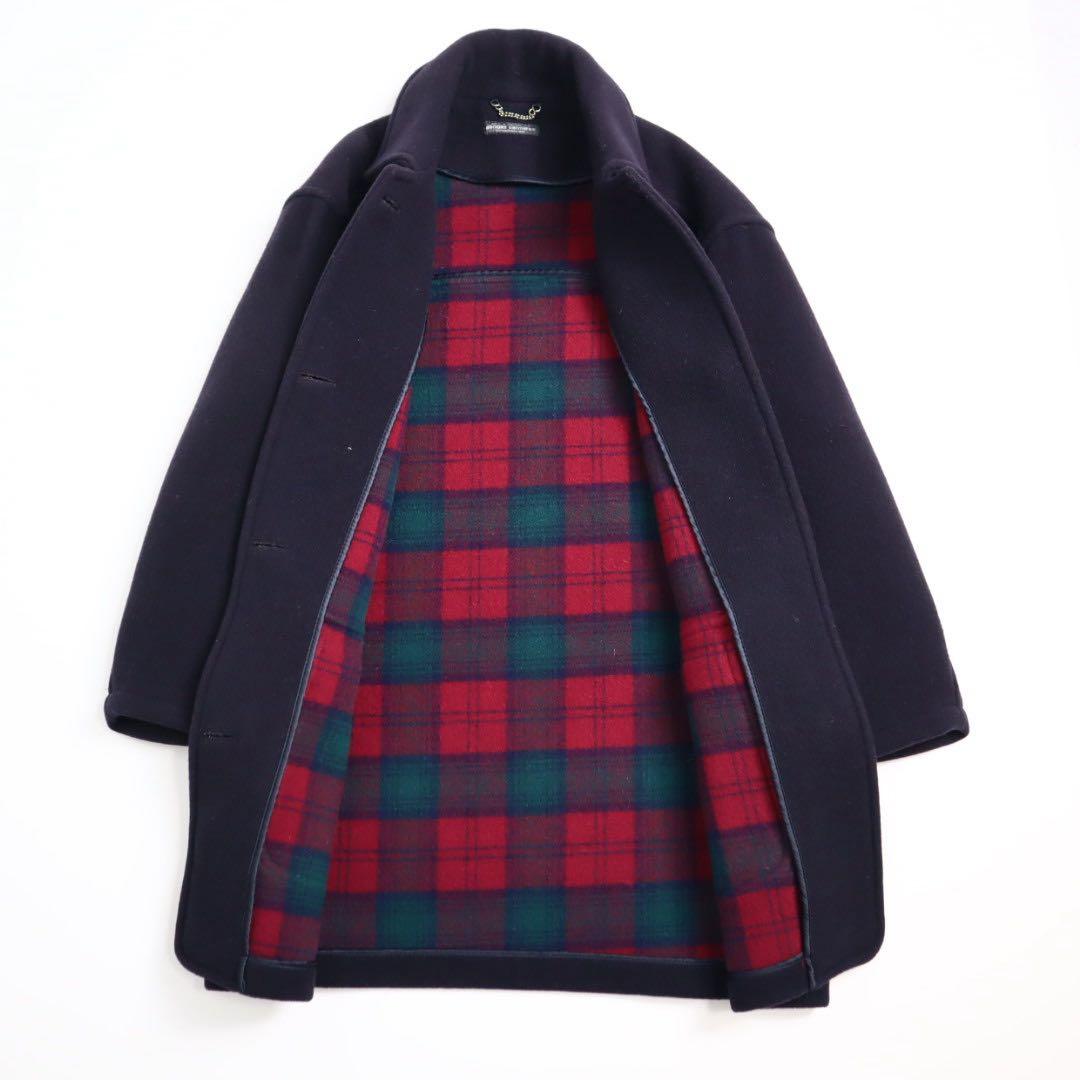 80s 90s Brooks Brothers 英国製 ウールステンカラーコート