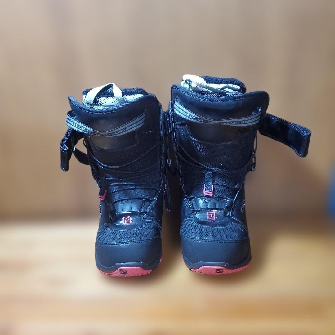 2回使用！DEELUXE スノーボードブーツ 21.5cm! 26171