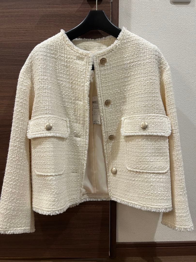 23区レディースツイードジャケット