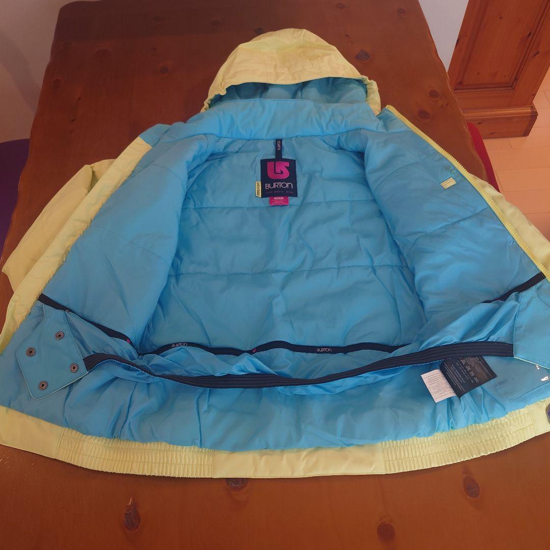 BURTON 子ども用 フード付きウェア ライトイエロー キッズ M