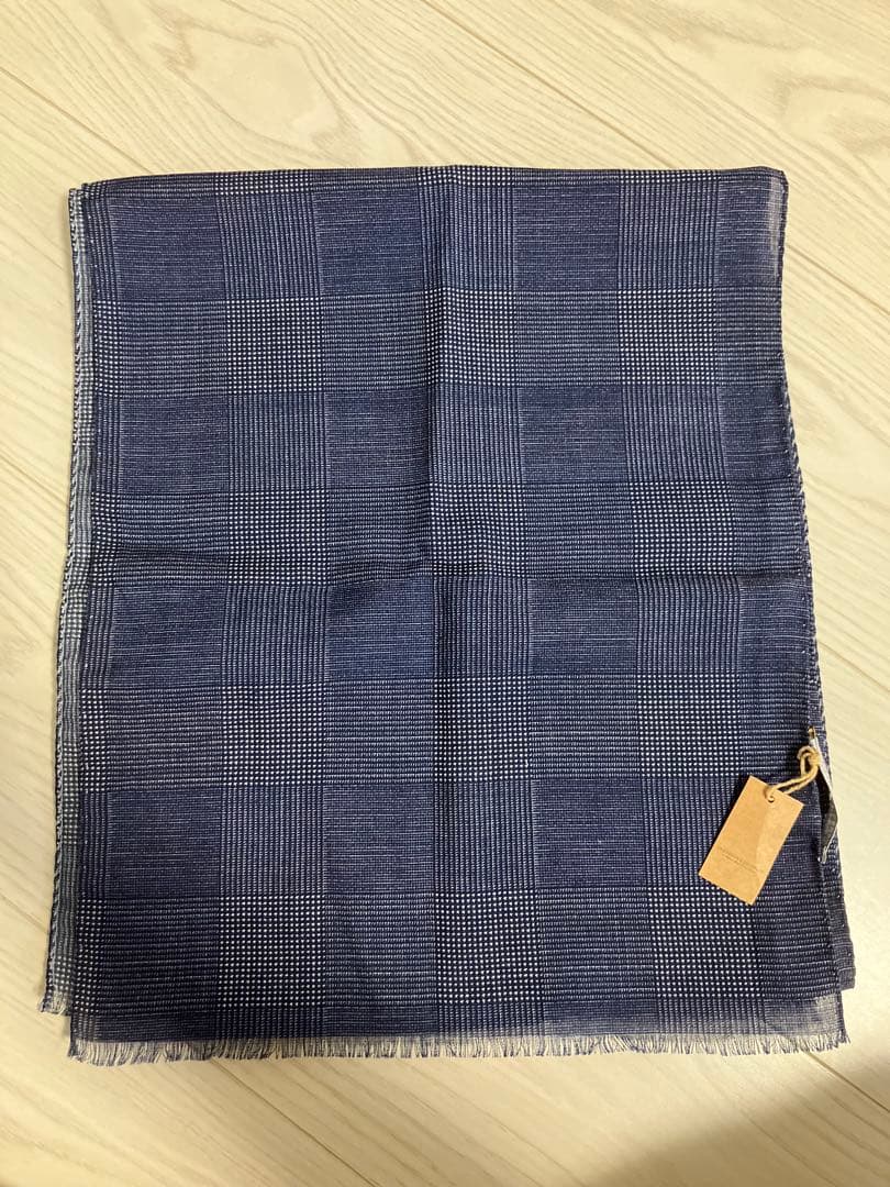 バンブ様先約⭐︎未使用ANDERSON & SHEPPARD リネンシルクストール