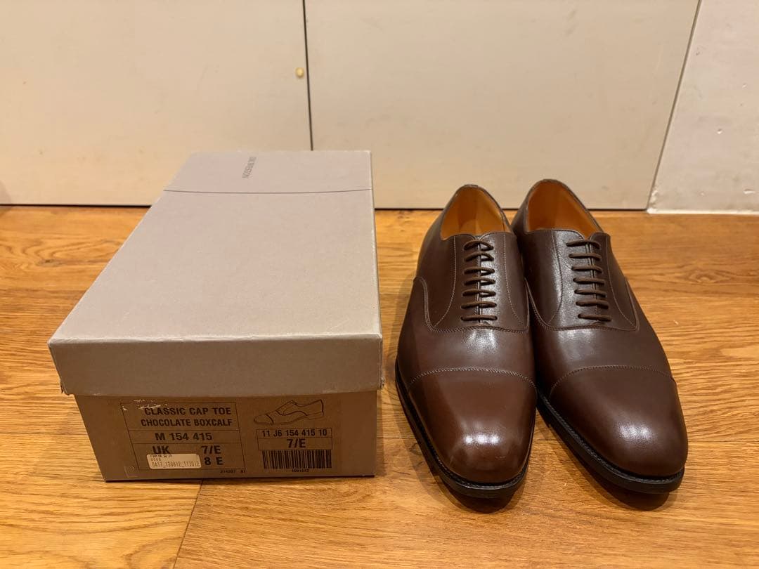 値下不可　J.M.WESTON ウエストン ストレートチップ　レザー　シューズ