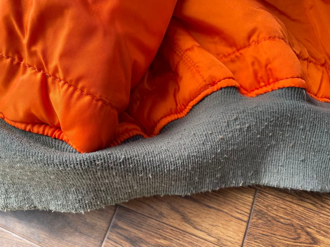 値下げALPHA MA-1 80's-90’s LビンテージMADEIN USA