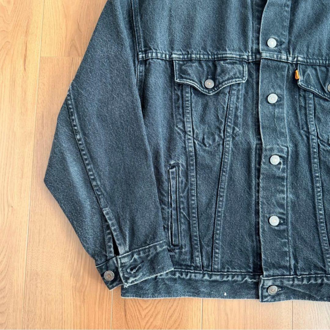 80s リーバイス 57507 ブラック デニムジャケット 70507 後染め