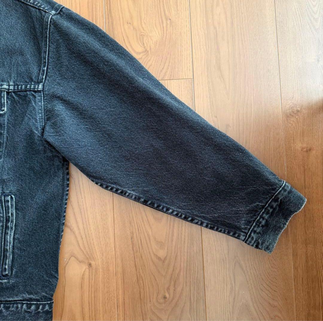80s リーバイス 57507 ブラック デニムジャケット 70507 後染め