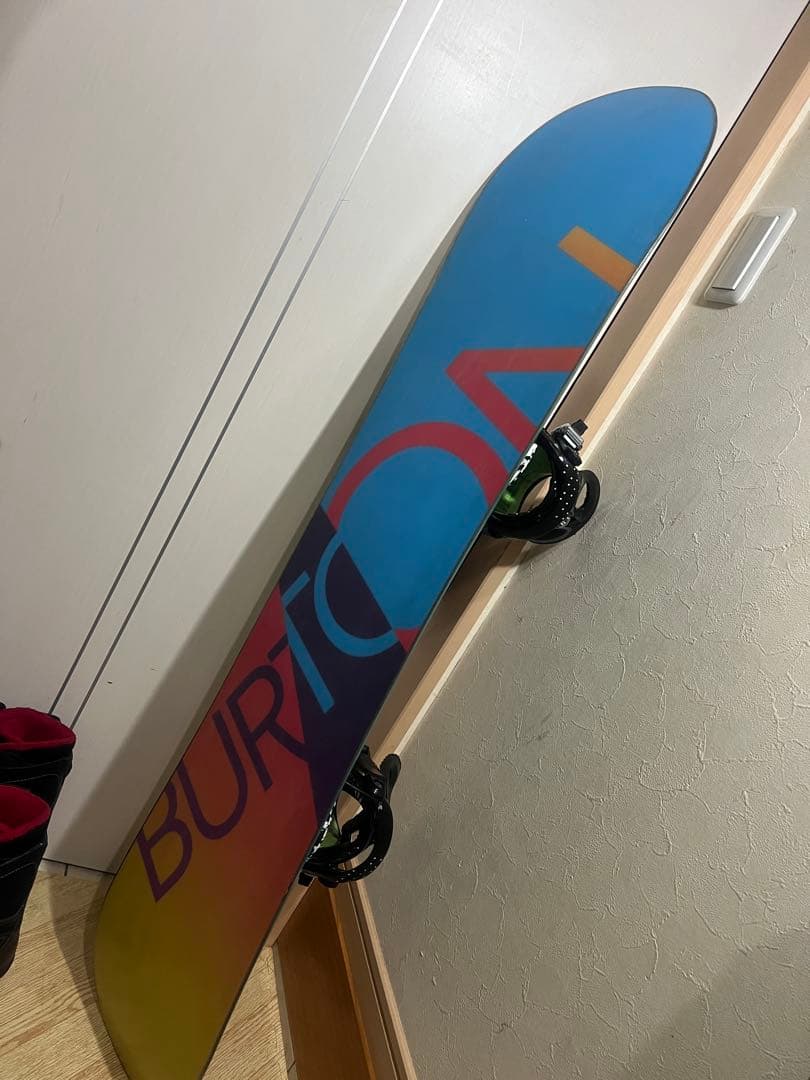 中高生、小柄な女性！豪華3点セット！BURTON feelgood 134cm