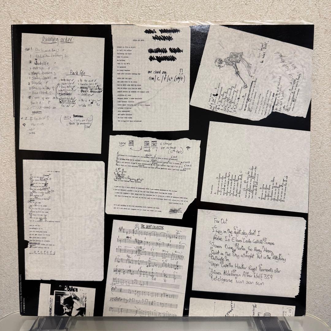 blur / PARKLIFE UKオリジナル盤レコード