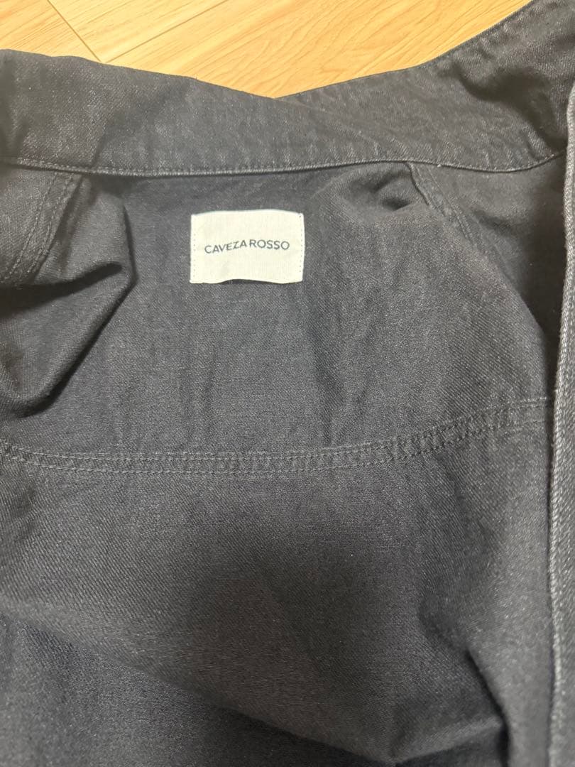 cavezarosso デニムジャケット　ブラック